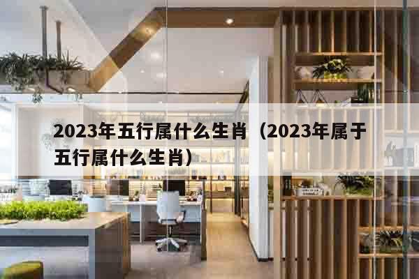 2023年五行属什么生肖（2023年属于五行属什么生肖）