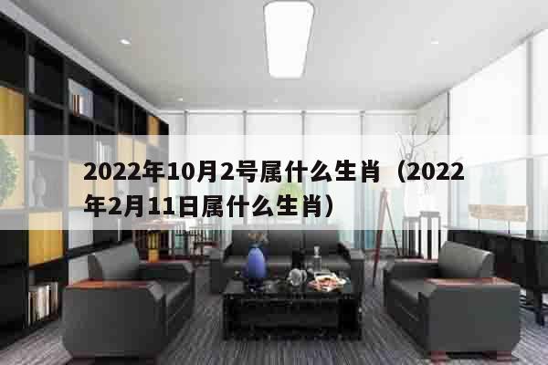 2022年10月2号属什么生肖（2022年2月11日属什么生肖）