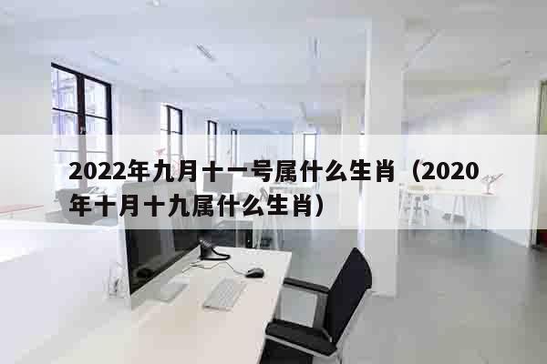 2022年九月十一号属什么生肖（2020年十月十九属什么生肖）