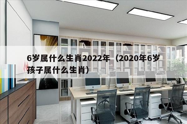 6岁属什么生肖2022年（2020年6岁孩子属什么生肖）